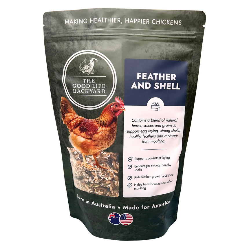 Feather and Shell - Natural Supplement for Eggshells & Molt Recovery