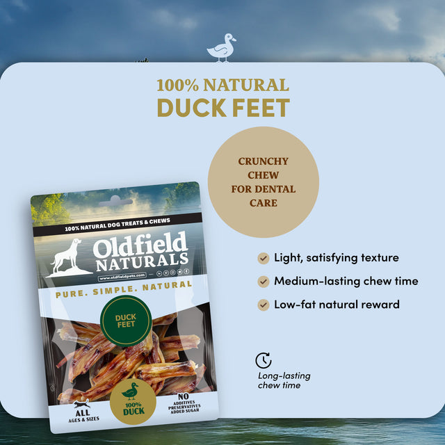 Duck Feet Dog Treats (10 PCS)