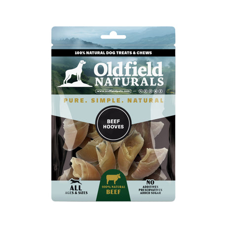 Oldfield Naturals Beef Hooves – 100% Natural Long-Lasting Dog Chews