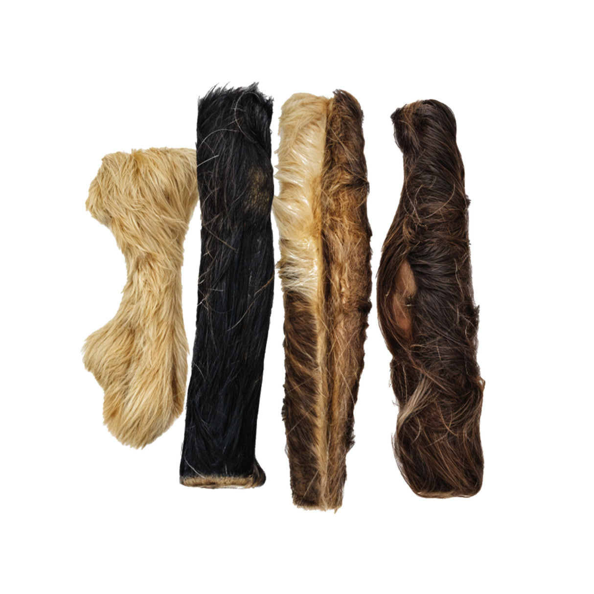 Oldfield Naturals Cow Skin Strips with Hair – Natural High-Protein Dog Chews for Gut Health and Chewing Satisfaction