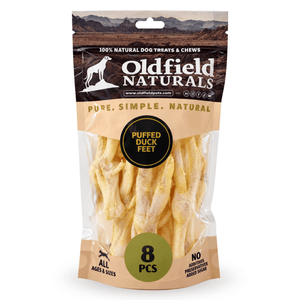 Puffed Duck Feet  - Dog Treats