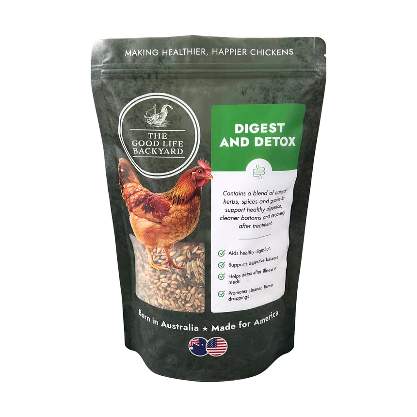 Digest & Detox - Natural Chicken Supplement for Digestion & Droppings