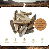 Rabbit Ears with Hair Dog Treats - 4.5lb Bulk Bag