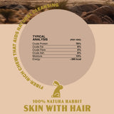 Rabbit Skin with Hair