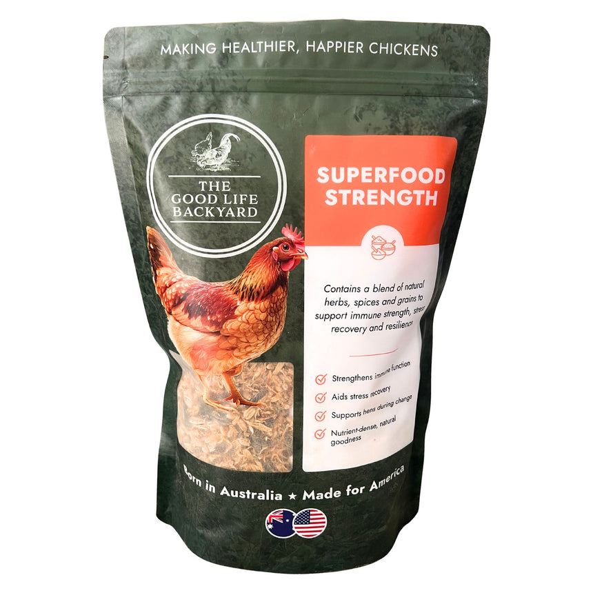 Superfood Strength - Natural Chicken Supplement for Daily Flock Wellness
