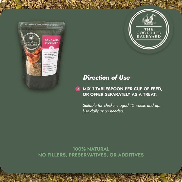 Bone and Mobility - Natural Joint & Bone Support for Chickens