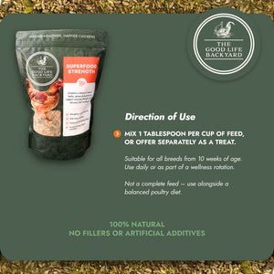 Superfood Strength - Natural Chicken Supplement for Daily Flock Wellness
