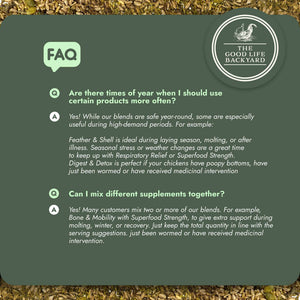 Bone and Mobility - Natural Joint & Bone Support for Chickens